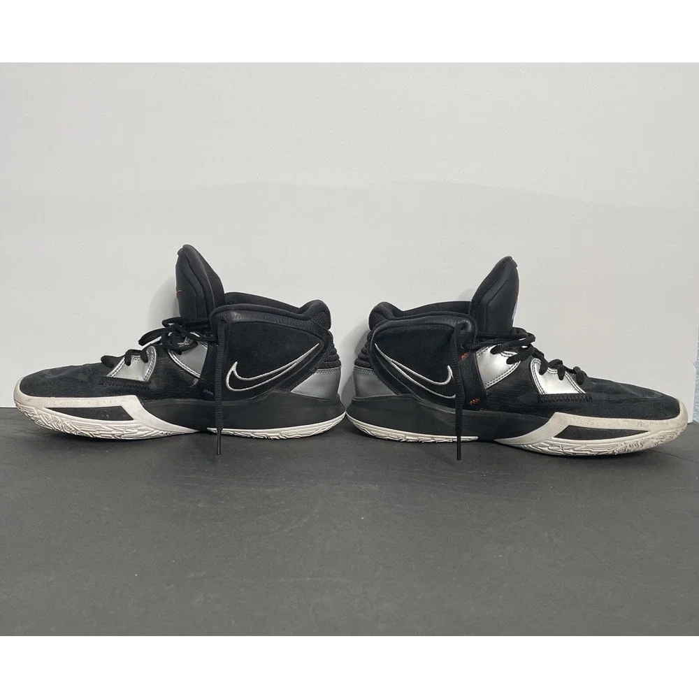 Kyrie Nike Infinity Fire And Ice Black Sneakers Basketball Shoes Mens Size 10 US